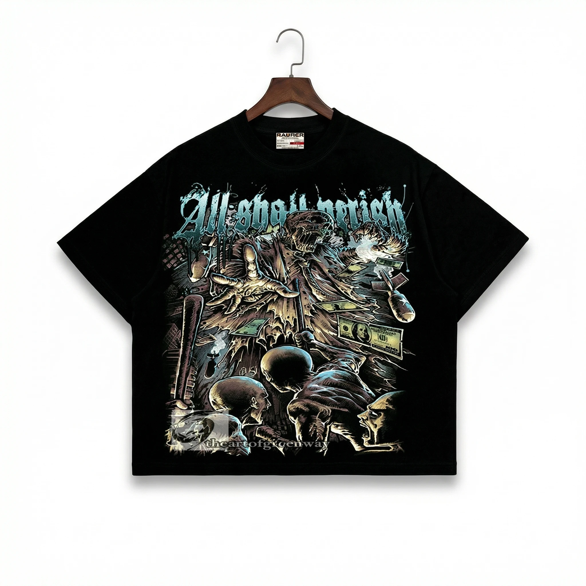 ALL SHALL PERISH Tシャツ　FRUIT OF THE LOOM All Shall Perish